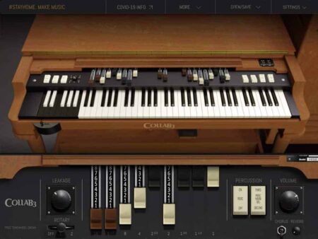 Sampleson Releases FREE CollaB3 Tonewheel Organ VST/AU Plugin