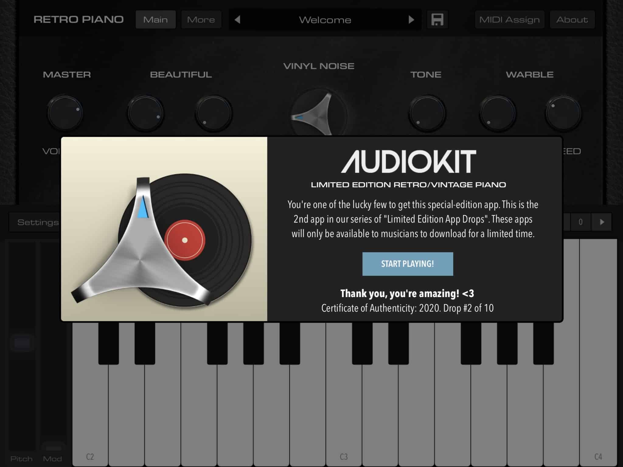 AudioKit Releases FREE Retro Piano App For iOS Bedroom Producers Blog