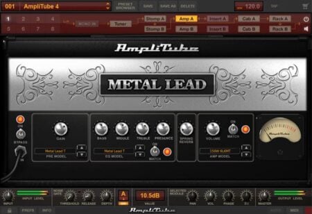 AmpliTube Metal by IK Multimedia