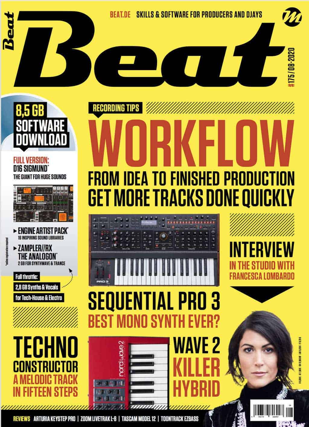 The front cover of Beat 08|20.