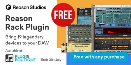 Get Reason Lite Rack Plugin For FREE With Any Purchase!