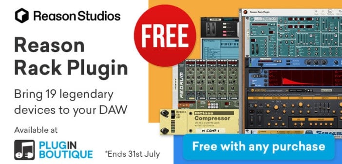 Get Reason Lite Rack Plugin For FREE With Any Purchase!