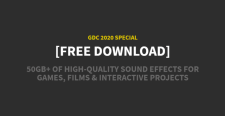 GDC 2020 Audio Bundle by Sonniss