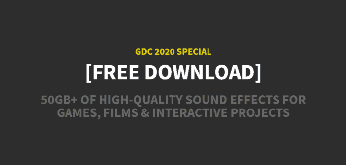 GDC 2020 Audio Bundle by Sonniss