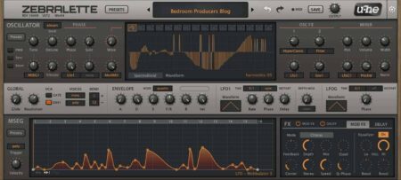 Zebralette by U-He - Free Synth VST Plugin