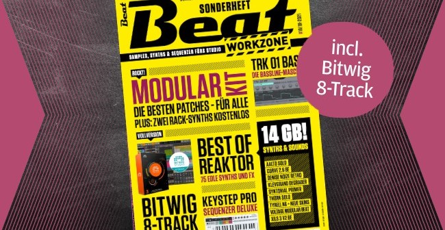 Get Bitwig Studio 8-Track For €9,99 With Beat Workzone