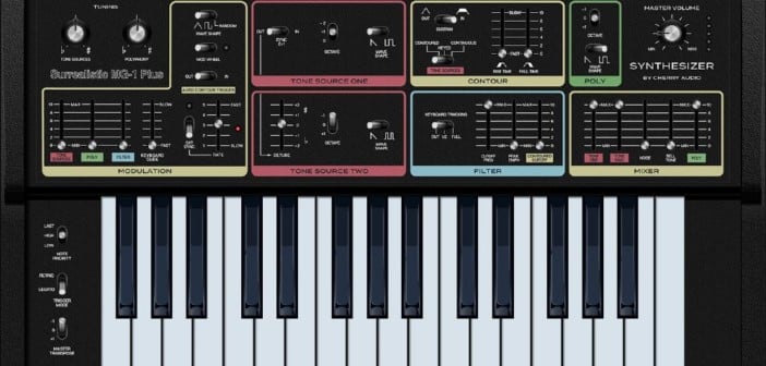 Surrealistic MG-1 Plus Synthesizer by Cherry Audio