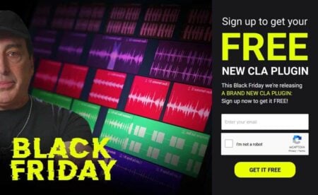Waves Will Release A Free CLA Plugin On Black Friday