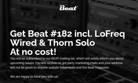 Get Beat Magazine #182 With 11 GB Of Software For FREE!