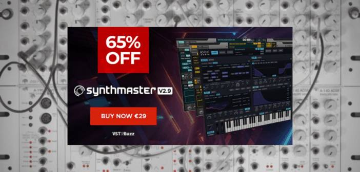 Get 63% OFF KV331 Audio SynthMaster @ VSTBuzz (€29)