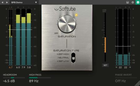Saturation Knob by Softube