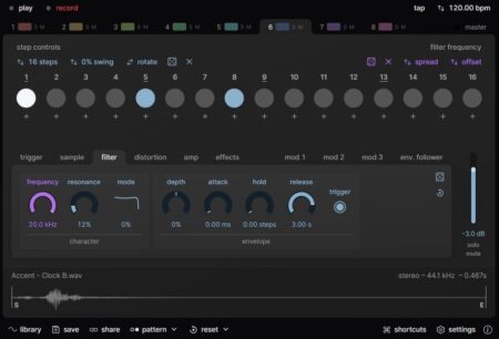 Tahti Studio Is A FREE Browser-Based x0x Groovebox