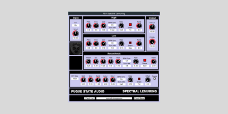 Spectral Lemuring Is A FREE Spectral Processing Plugin For Windows Spectral Lemuring by Fugue State Audio