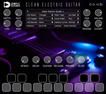 SampleScience Releases FREE Clean Electric Guitar