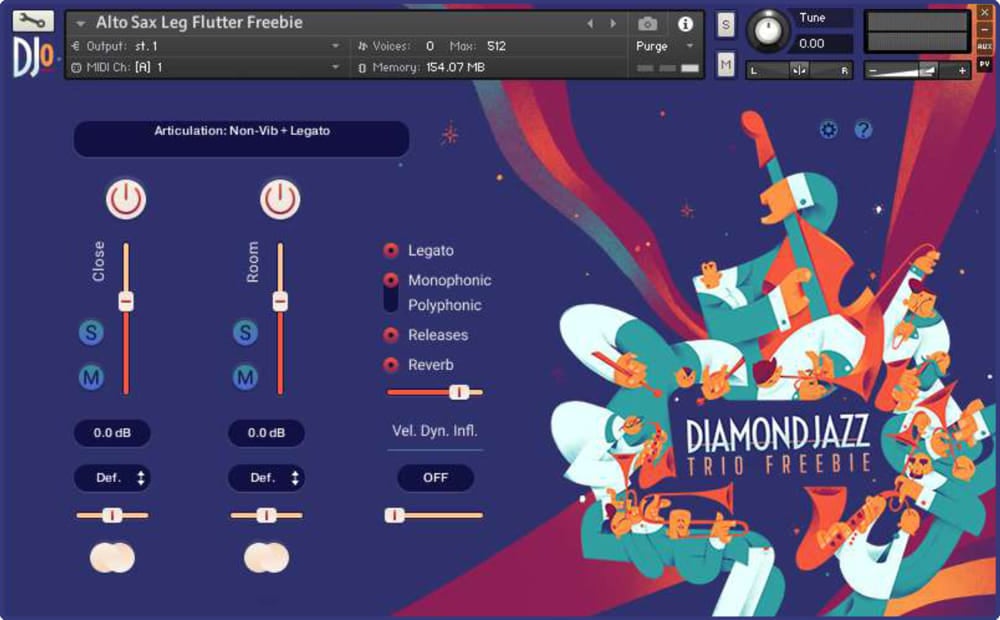 FREE Diamond Jazz Trio For Kontakt Player