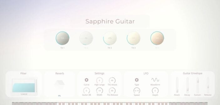 Sapphire Guitar by Zak Sound