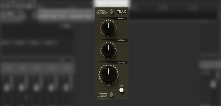 TRAX Is A FREE Transient Designer Plugin By Analog Obsession