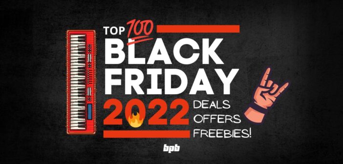 Black Friday 2022 Deals For Music Producers