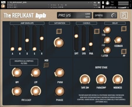 The Replikant BPB Is A FREE Kontakt Library By Fluidshell Design