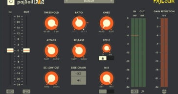 PajSoil EiS Is A FREE Compressor By Pajczur Audio Plugins