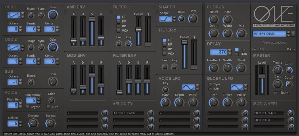 kHs ONE Synthesizer Is Now Discontinued And FREE!