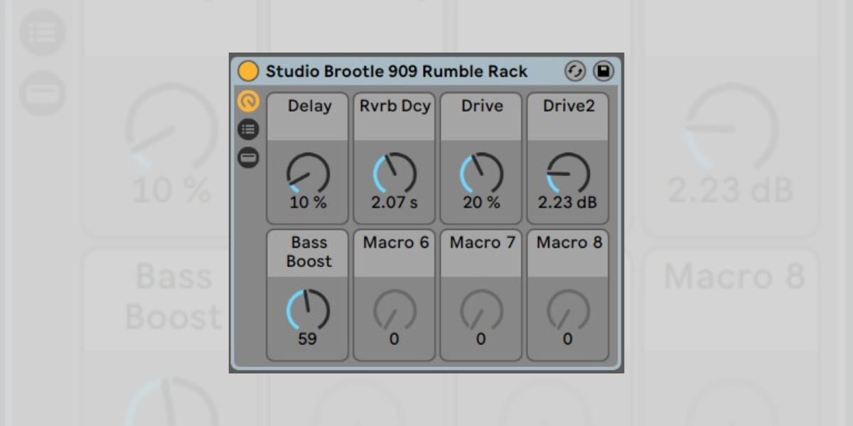 909 Rumble Rack is an easy tool to boost your kicks.