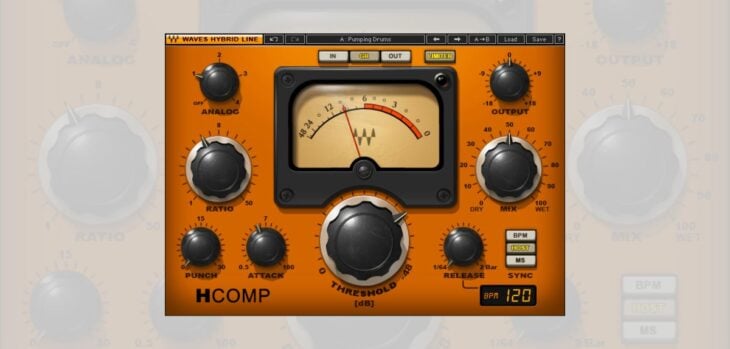 Waves H-Comp Compressor Plugin Is FREE For 48 Hours!