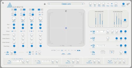 TheSynthFactory Releases FREE Azimuth Synthesizer Plugin