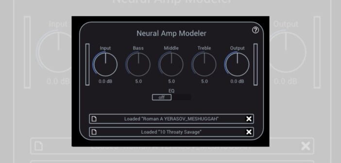 FREE Neural Amp Modeler