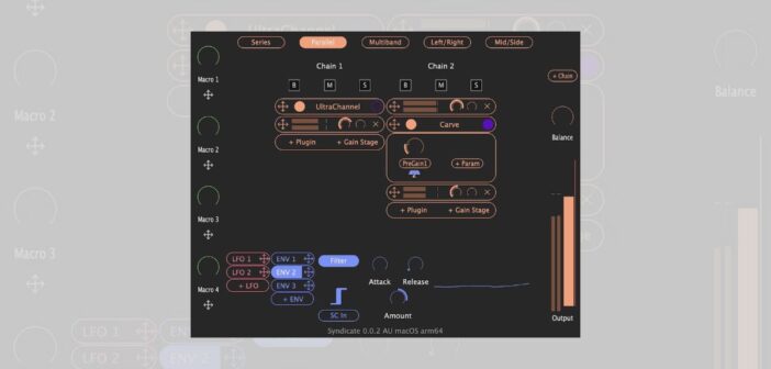 Syndicate plugin chainer by White Elephant Audio