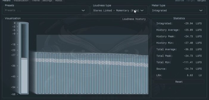 APU Software Releases FREE Loudness Meter Plugin