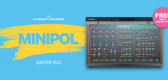 Get Karanyi's Minipol Synthesizer FREE For A Limited Time