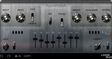 Linda Audio Releases SuperCrunch A FREE Amp Sim Plugin