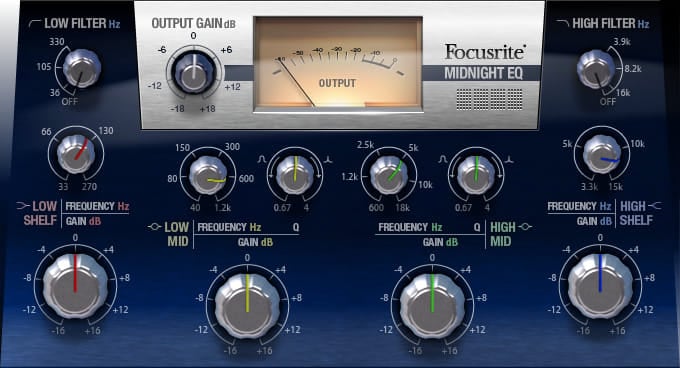 Midnight EQ looks a bit dated, but it's still a capable equalizer.