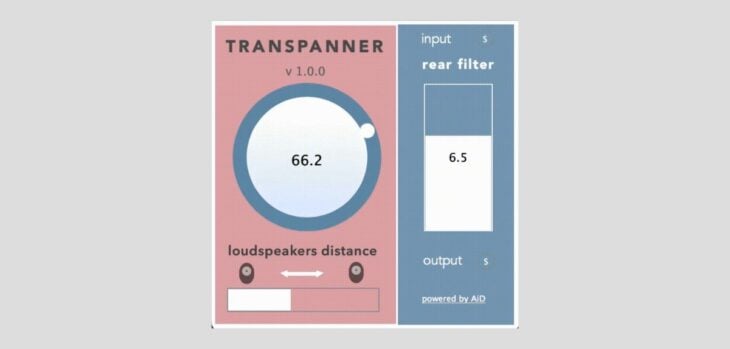 Transpanner Is A FREE 3D Audio Panning Plugin By Artists In DSP
