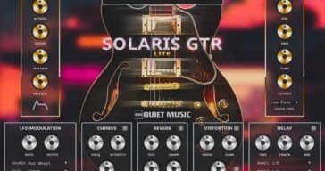 Solaris GTR Lite Is A FREE Guitar Sample Library