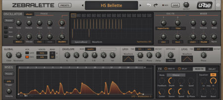 U-he to update a classic free synth with the coming release of Zebralette 3