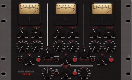 Analog Obsession's FREE Kolin vintage limiting amplifier plugin is now multi-band