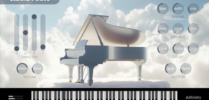 Audiolatry Updates Their FREE Grand Piano ROMpler