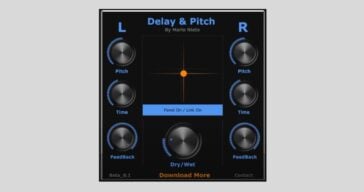 Delay&Pitch Is A Free Stereo MultiFx For Mac And Windows