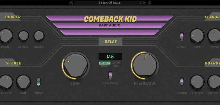 Baby Audio’s Comeback Kid Is FREE With Any Purchase At Plugin Boutique