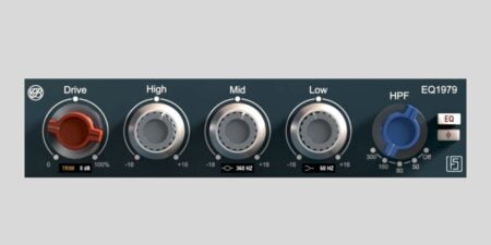 Belles Ondes offers EQ1979, a FREE vintage-inspired channel strip plugin for macOS and Windows