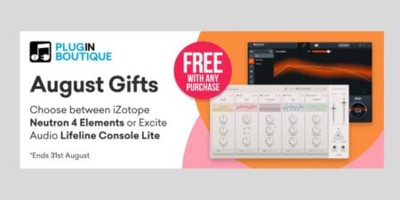 Choose between iZotope and Excite Audio in Plugin Boutique's August giveaway