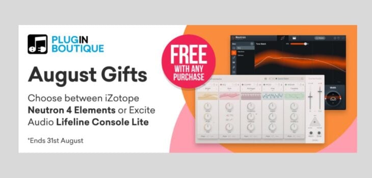 Plugin Boutique Offers FREE iZotope Or Excite Audio Plugin With Any Purchase
