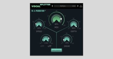 Get WA Production's Vocal Splitter FREE At VSTBuzz For A Limited Time