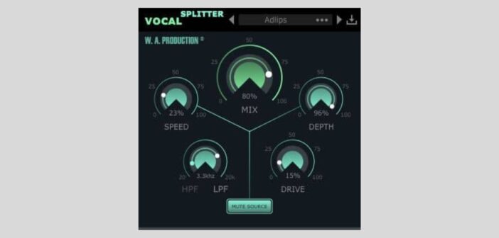 Get WA Production's Vocal Splitter FREE At VSTBuzz For A Limited Time