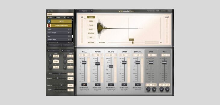 Overloud Offers Dusty Racks FREE IR Library For The Free REmatrix Player