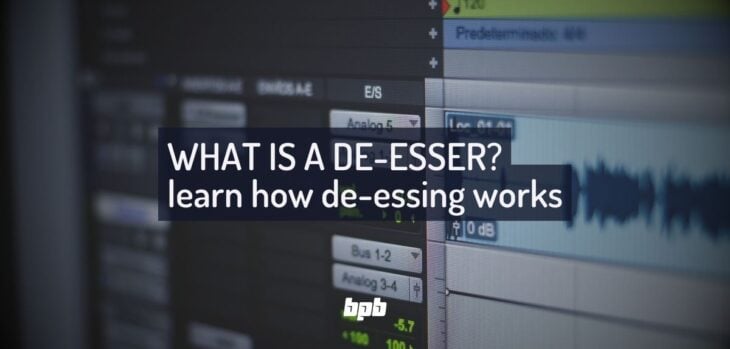 What Is a De-Esser and How to Use It On Your Vocal