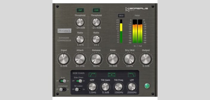 Borealis Audio Releases FREE BusComp 2 Dynamics Plugin
