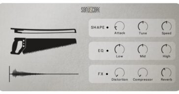 Sonuscore Releases FREE The Saw - Cinematic Textures For Kontakt Player